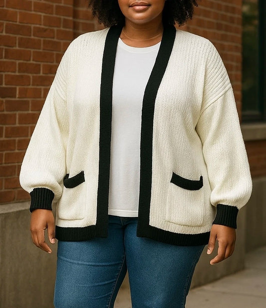 Gilet doux en maille