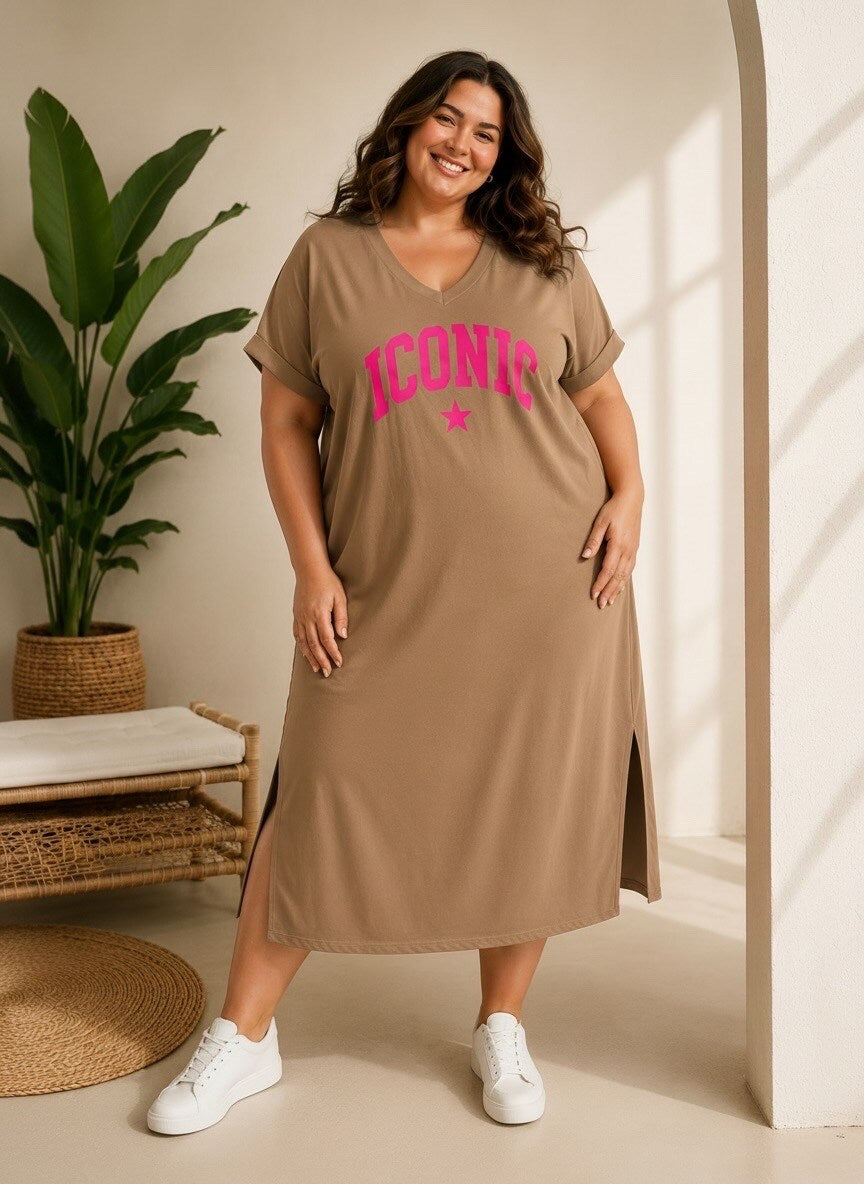 Robe longue "ICONIC"